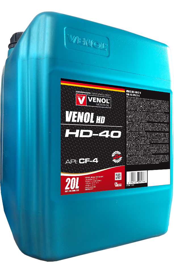OLEJ_SILNIKOWY_VENOL HD 40 CF4_20L